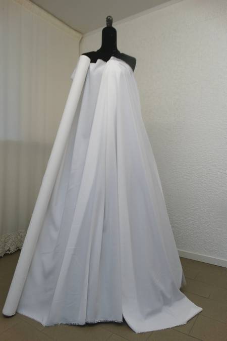 cady poliestere bianco 140 Foto 1