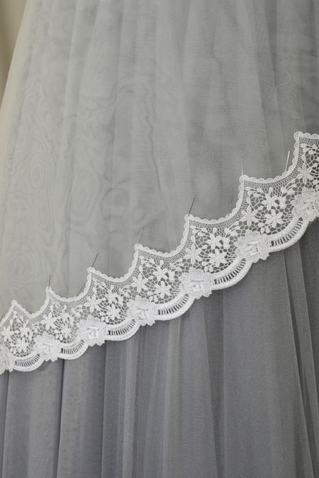 pizzo macrame bianco seta 9 Foto 1