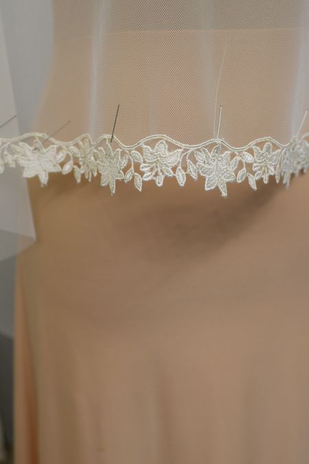 macrame bianco seta Foto 1