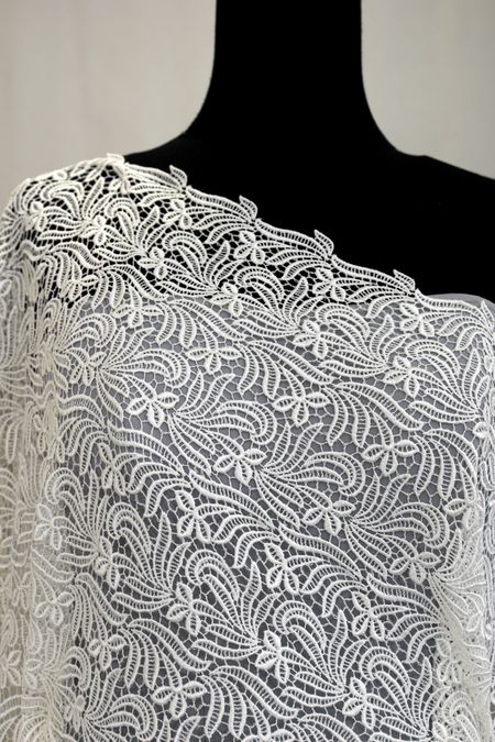 macrame morbido mano seta bianco 135 Foto 1