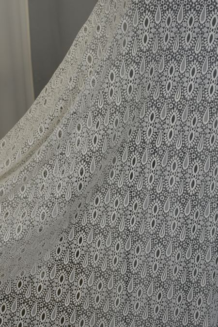 macrame morbido bianco seta 135 Foto 1