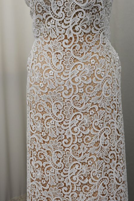 macrame bianco seta 74 Foto 1