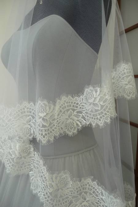 pizzo chantilly dietro modificabile) Foto 1