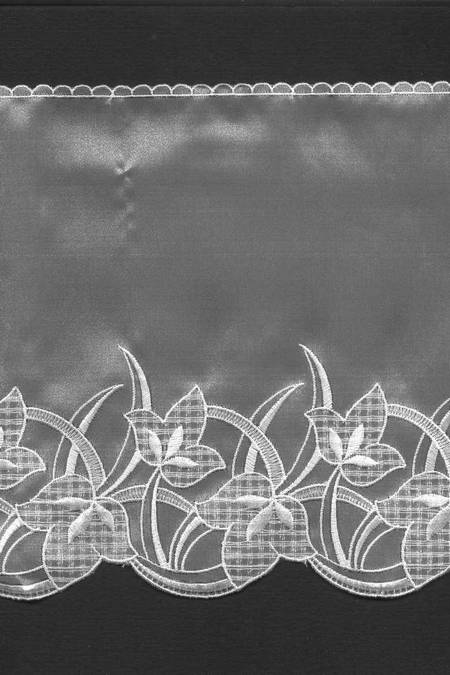 organza bianco 0645bo Foto 1