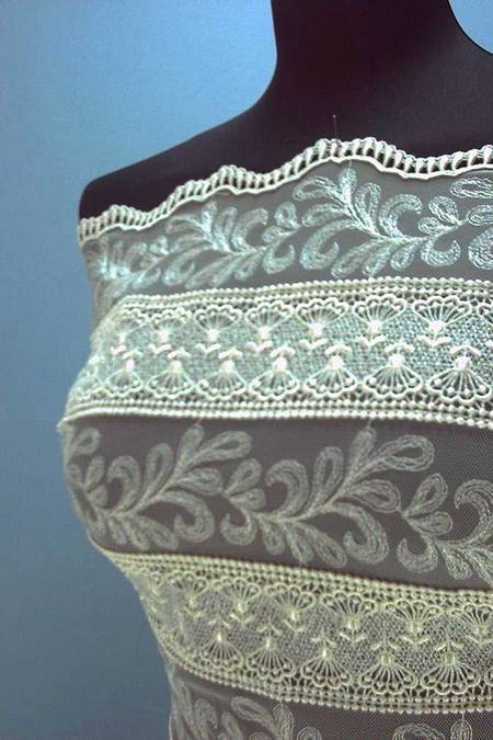 macrame bianco 60 Foto 1