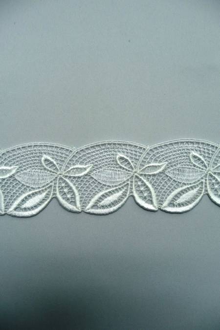 pizzo macrame bianco 0539bm Foto 1