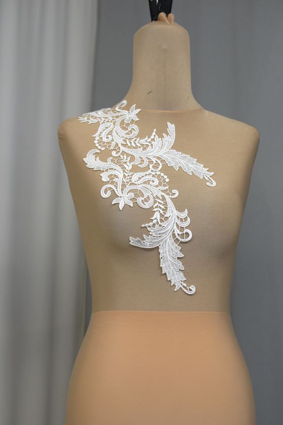 macrame coppia avorio chiarissimo anche bianco seta 7052n Foto 1
