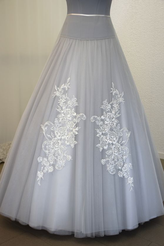 tulle avorio chiaro coppia 60x24 Foto 1