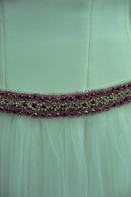 strass avorio fucsia Foto 1