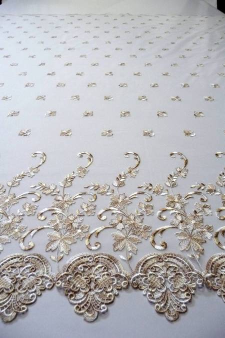 macrame avorio bicolore 140 Foto 1