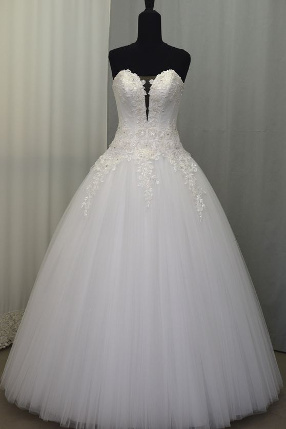 sposa pizzo applicazioni rebrode tulle mano seta Foto 1