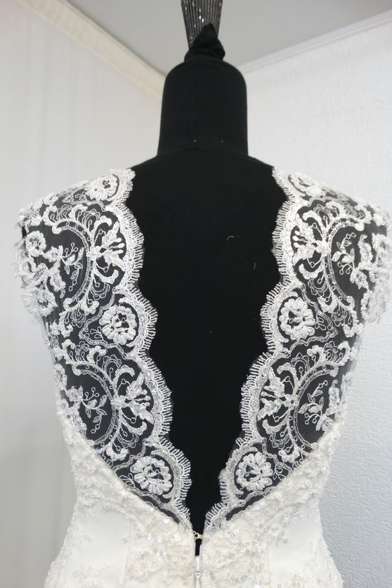 sposa pizzo ricamato br319) Foto 1