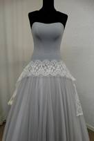 bordo chantilly bianco naturale nylon Foto 2