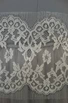 bordo pizzo bianco naturale nylon Foto 3