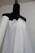 crepe poliestere bianco 140 Foto 2