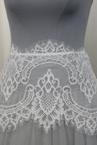 bordo tulle rebrode seta anche bianco Foto 4
