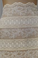 tulle macrame naturale anche bianco seta Foto 3