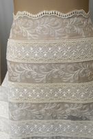 macrame seta pura avorio anche bianco 75 Foto 2