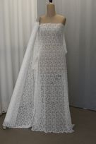 pizzo macrame seta 140 Foto 3