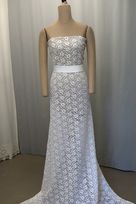 pizzo macrame bianco 135 Foto 4