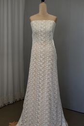pizzo macrame mano bianco 130 Foto 4