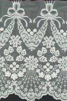 tulle macrame ricamato Foto 4