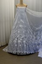 organza fiori strass Foto 2