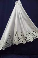 taffetas paillettes bianco Foto 2