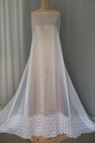 organza macrame bianco 140 Foto 2