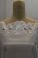 tripla organza intagliato mano 140 Foto 3