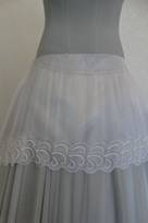 bordo organza perle bianco 35 Foto 3