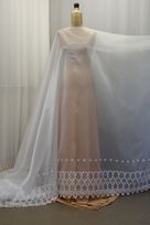 Tessuto Organza per Abiti da Sposa in Seta o poliestere