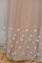 organza ricamata bianco Foto 4