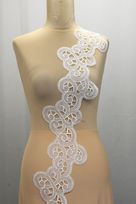bordo organza mano strass 11 Foto 3