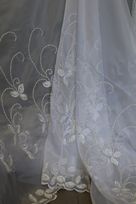 organza ricamata perle strass 140 Foto 4