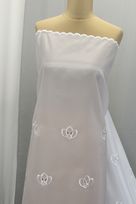 tripla organza intagliato mano 140 Foto 3