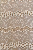 organza seta inserti macrame avorio 60 Foto 3