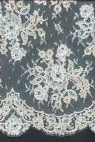 bordo pizzo avorio soutache Foto 3