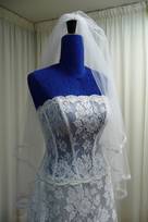 abito sposa pizzo bianco Foto 4