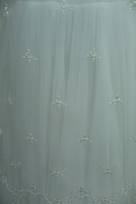 organza acqua trasparente avorio 150 Foto 4