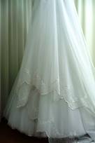 tulle ricamato bianco Foto 4