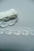 bordo macrame bianco 0539bm Foto 2