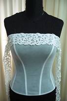 bordo macrame bianco 7 Foto 2