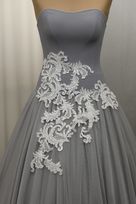 applicazioni sposa bianco disponibile anche coppia sx Foto 4