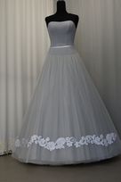 applicazioni organza bianco Foto 4