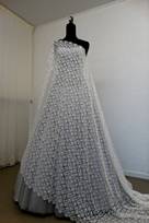 tulle macrame effetto seta 150 Foto 4