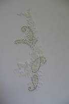 applicazione strass seta) Foto 2