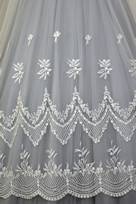 tulle macrame avorio 150 Foto 3