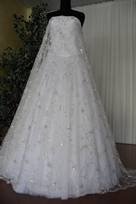 tulle avorio silver strass Foto 2