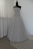 tulle bicolore avorio 140 Foto 2